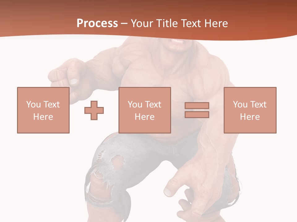 Strong Bodybuilder Killer PowerPoint Template