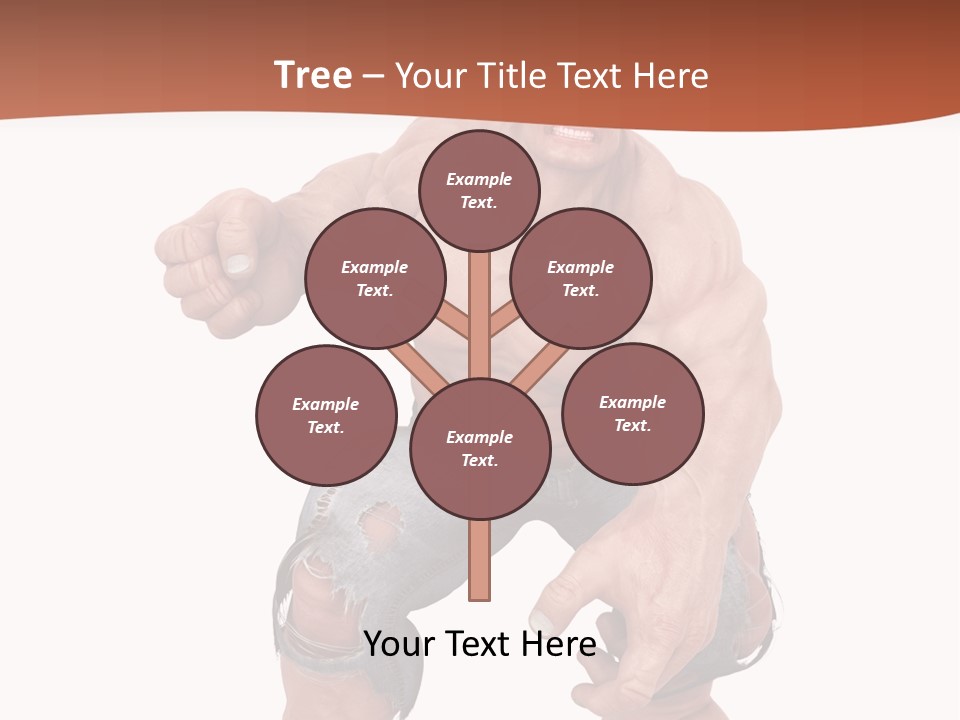 Strong Bodybuilder Killer PowerPoint Template
