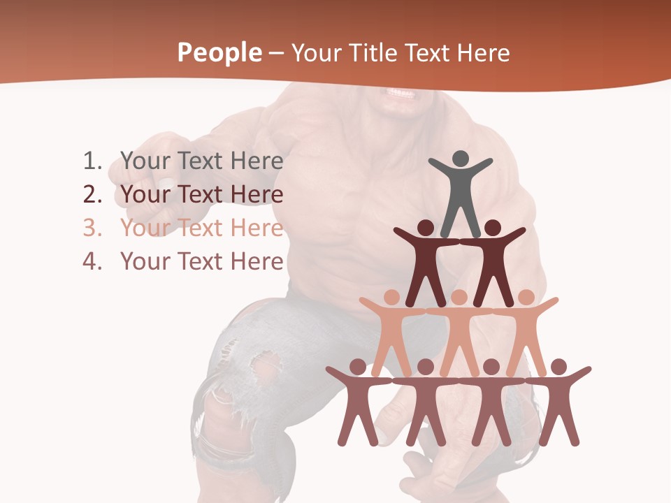 Strong Bodybuilder Killer PowerPoint Template