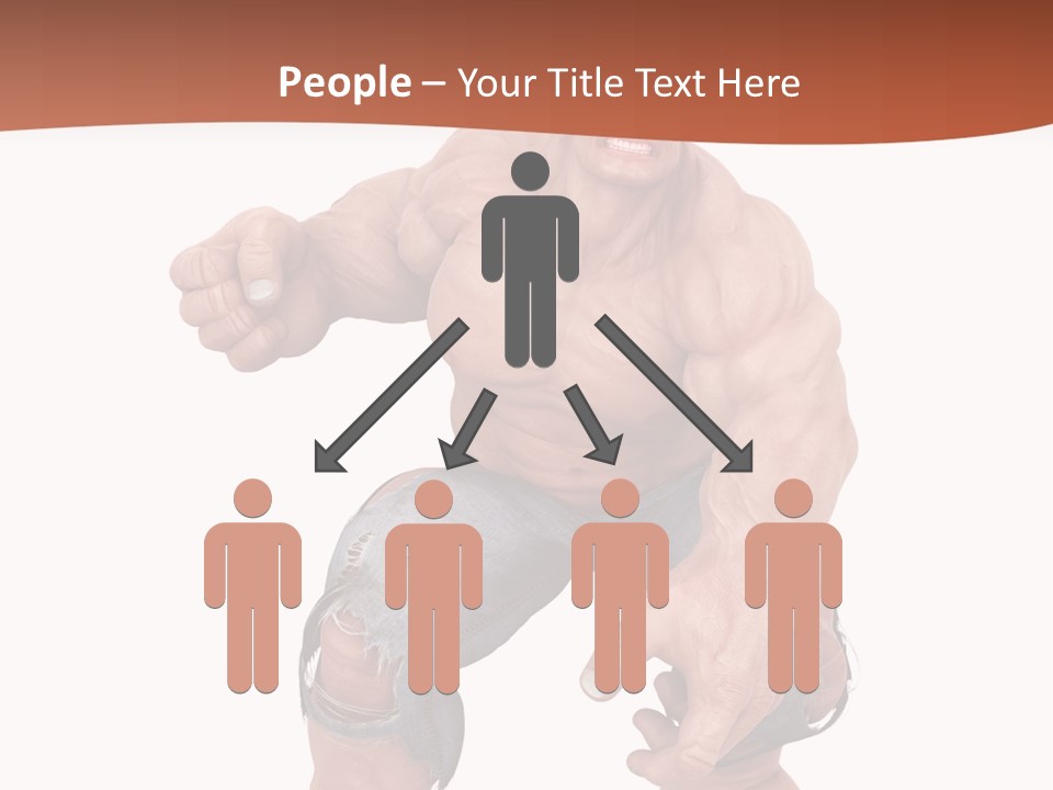 Strong Bodybuilder Killer PowerPoint Template