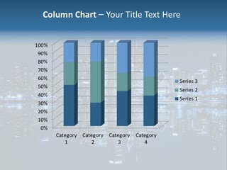 Architecture Light Skyline PowerPoint Template