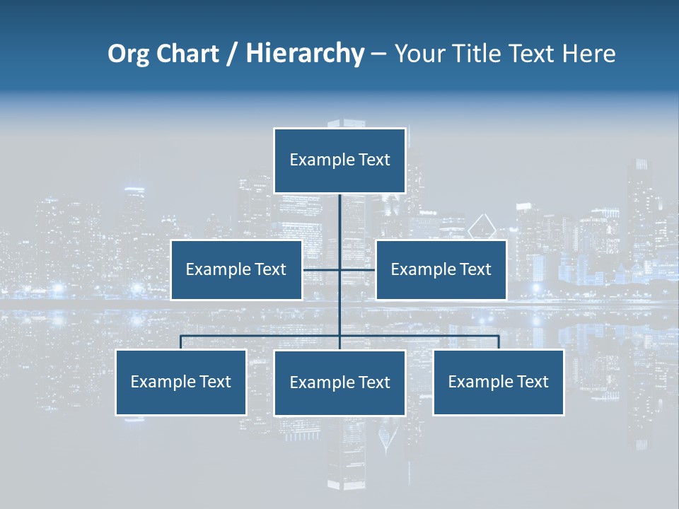 Architecture Light Skyline PowerPoint Template