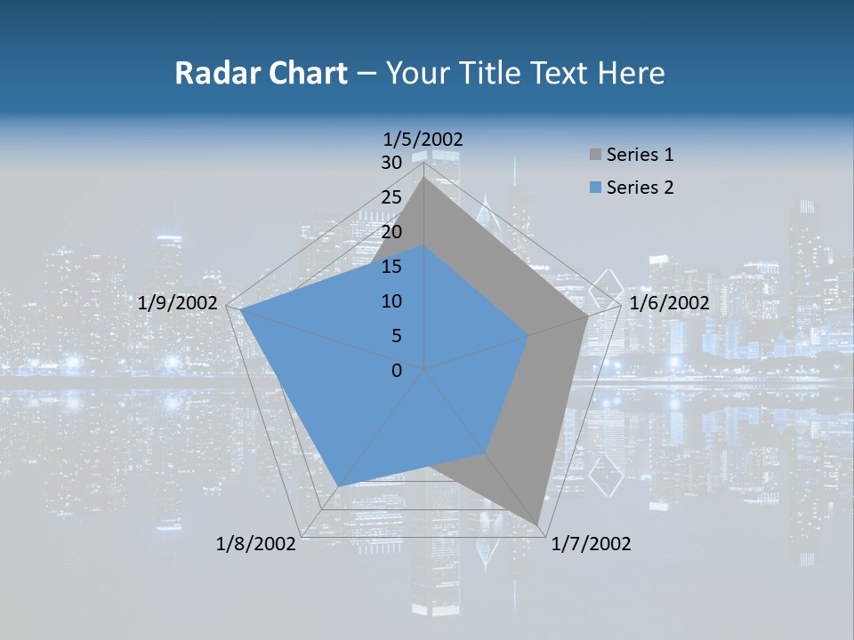 Architecture Light Skyline PowerPoint Template