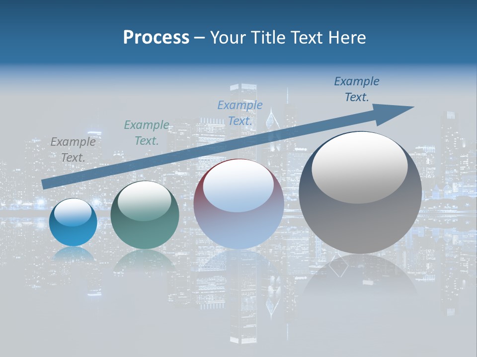 Architecture Light Skyline PowerPoint Template