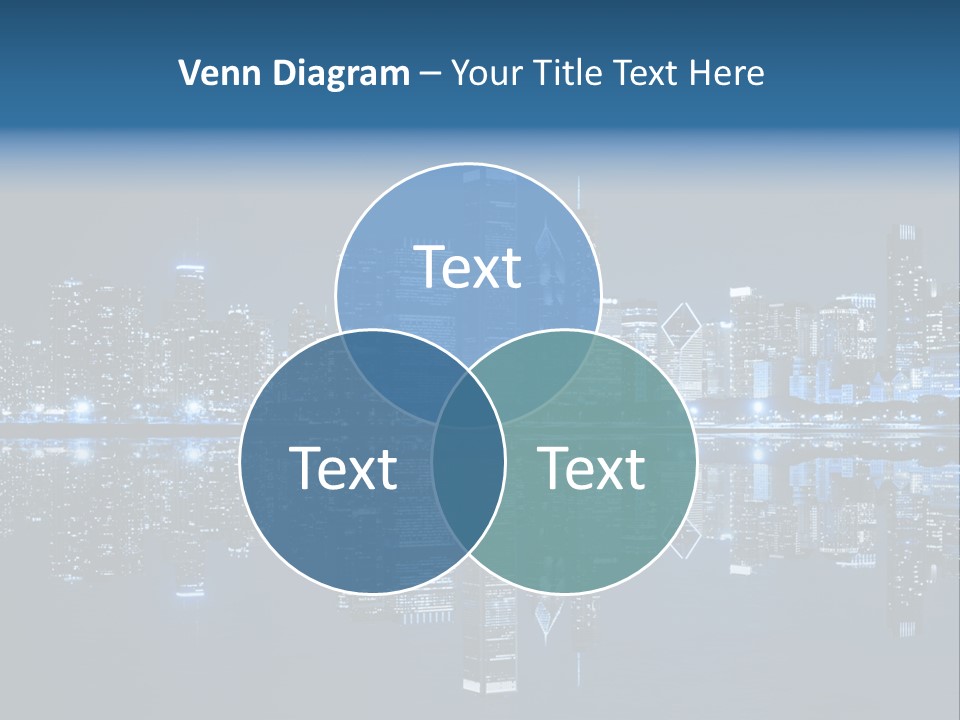 Architecture Light Skyline PowerPoint Template