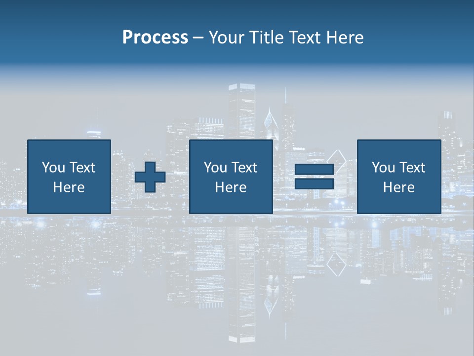 Architecture Light Skyline PowerPoint Template