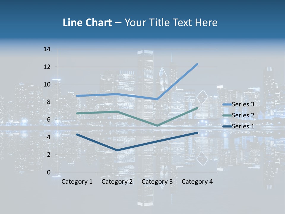 Architecture Light Skyline PowerPoint Template