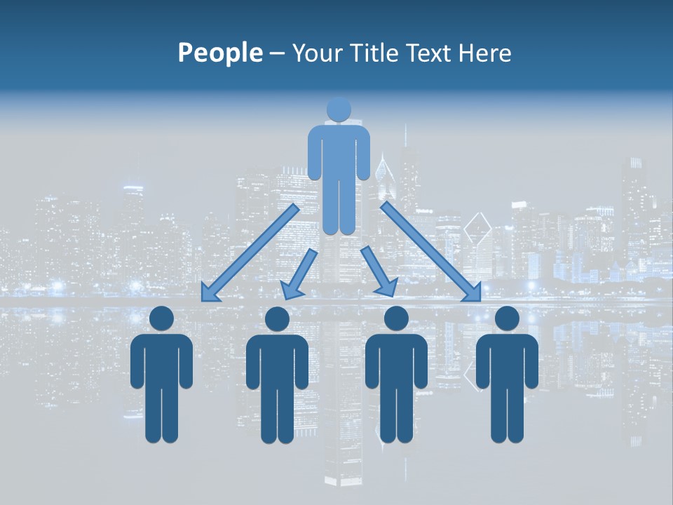 Architecture Light Skyline PowerPoint Template