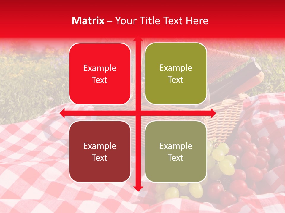 Basket Leaf Vine PowerPoint Template