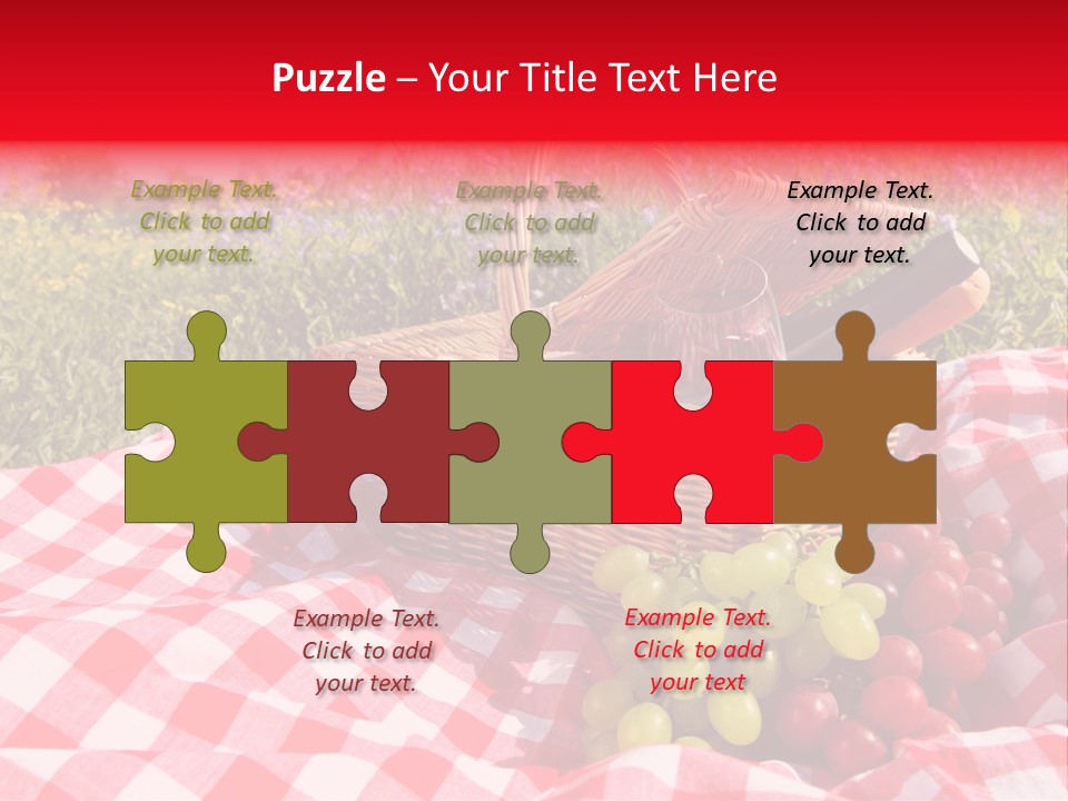 Basket Leaf Vine PowerPoint Template