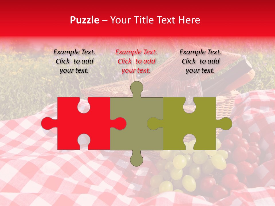 Basket Leaf Vine PowerPoint Template