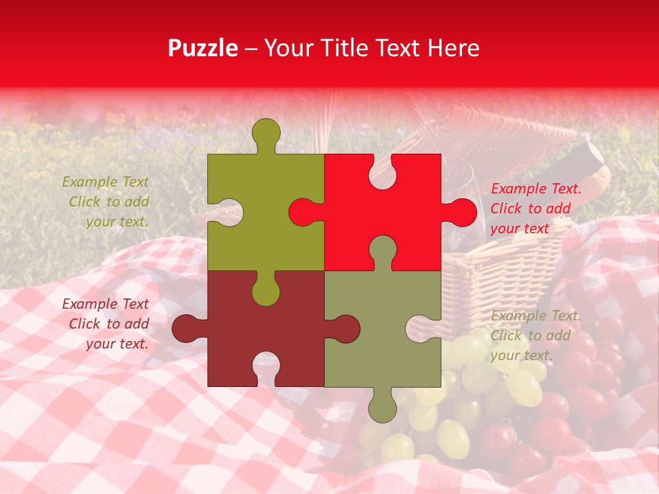 Basket Leaf Vine PowerPoint Template