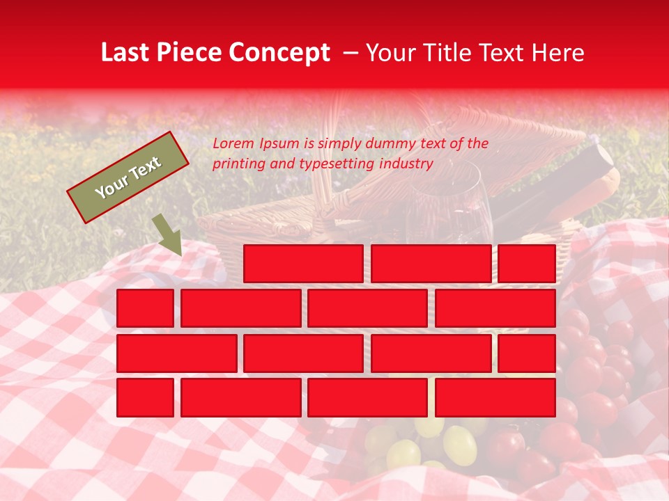 Basket Leaf Vine PowerPoint Template