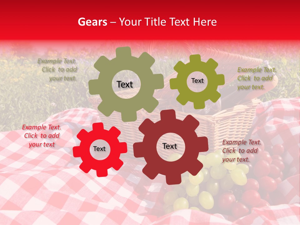 Basket Leaf Vine PowerPoint Template