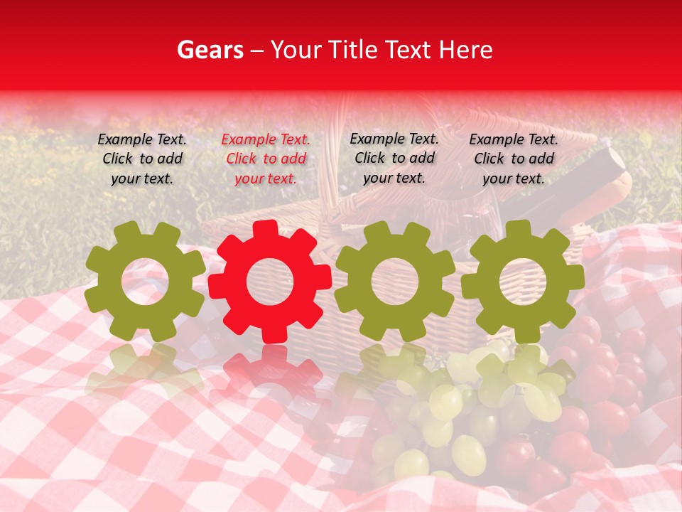 Basket Leaf Vine PowerPoint Template