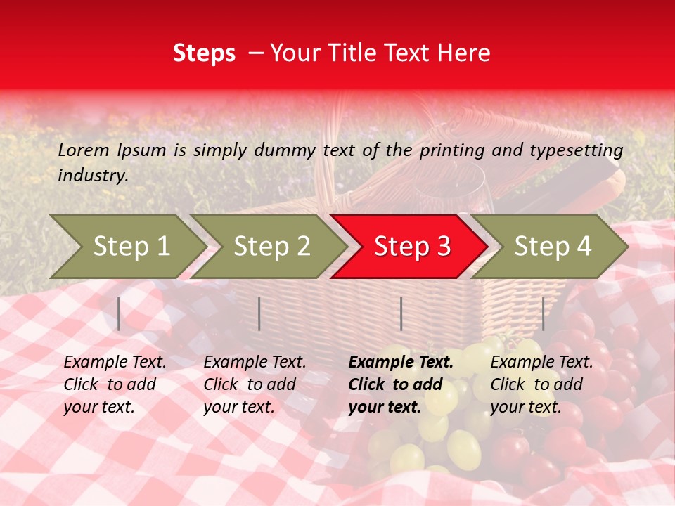 Basket Leaf Vine PowerPoint Template