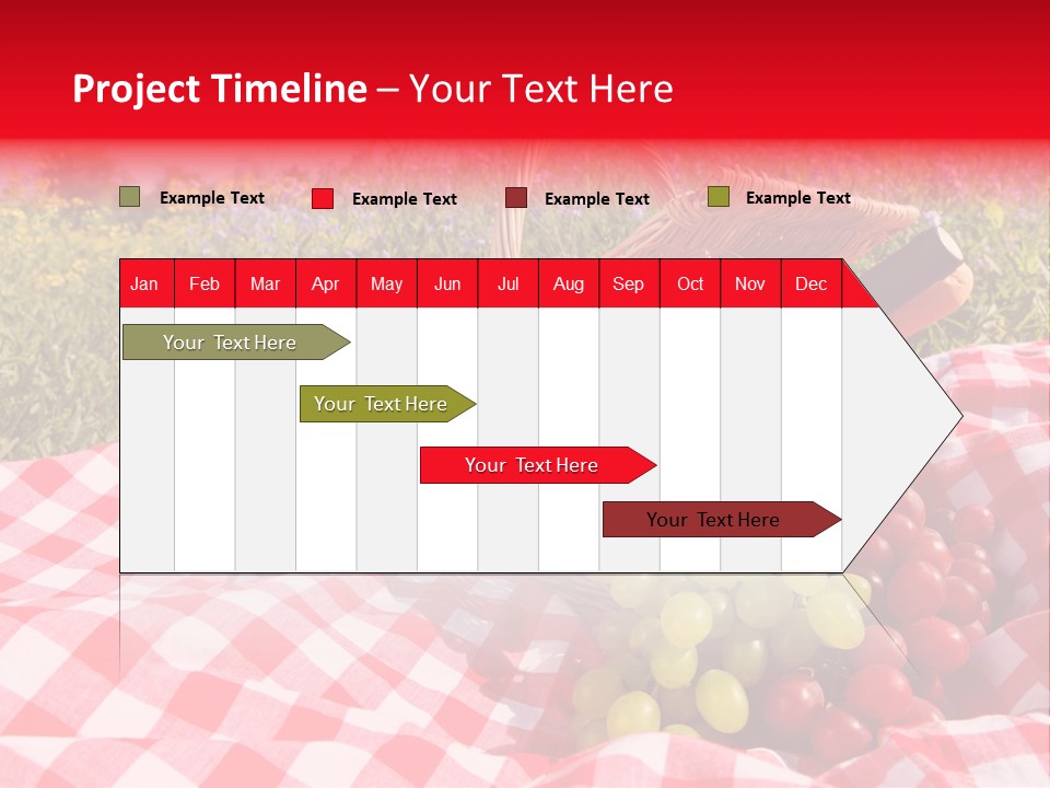 Basket Leaf Vine PowerPoint Template