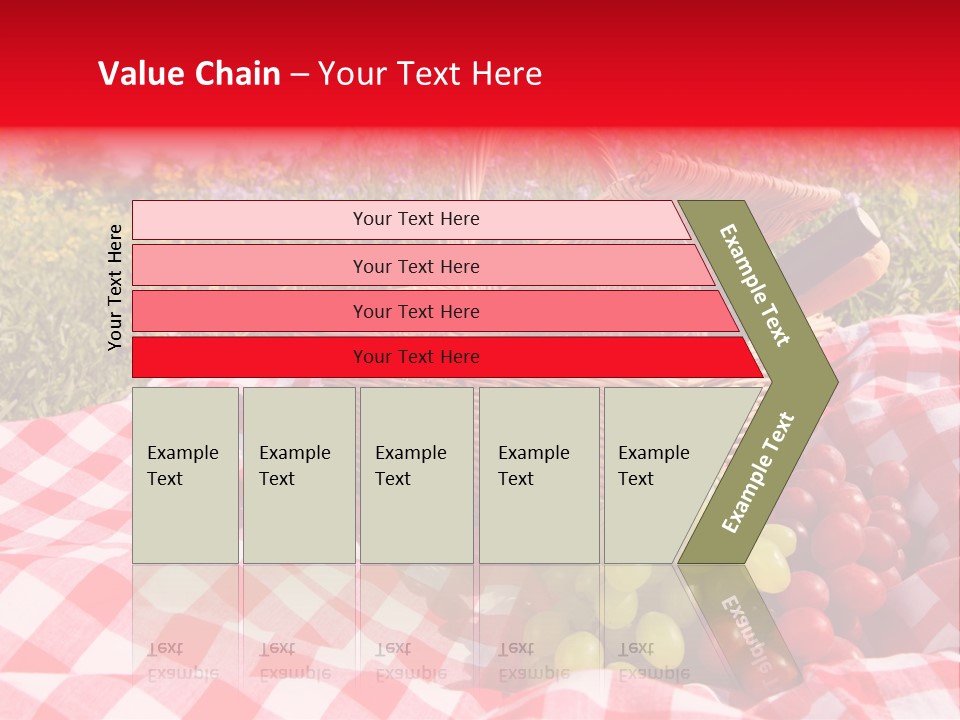 Basket Leaf Vine PowerPoint Template