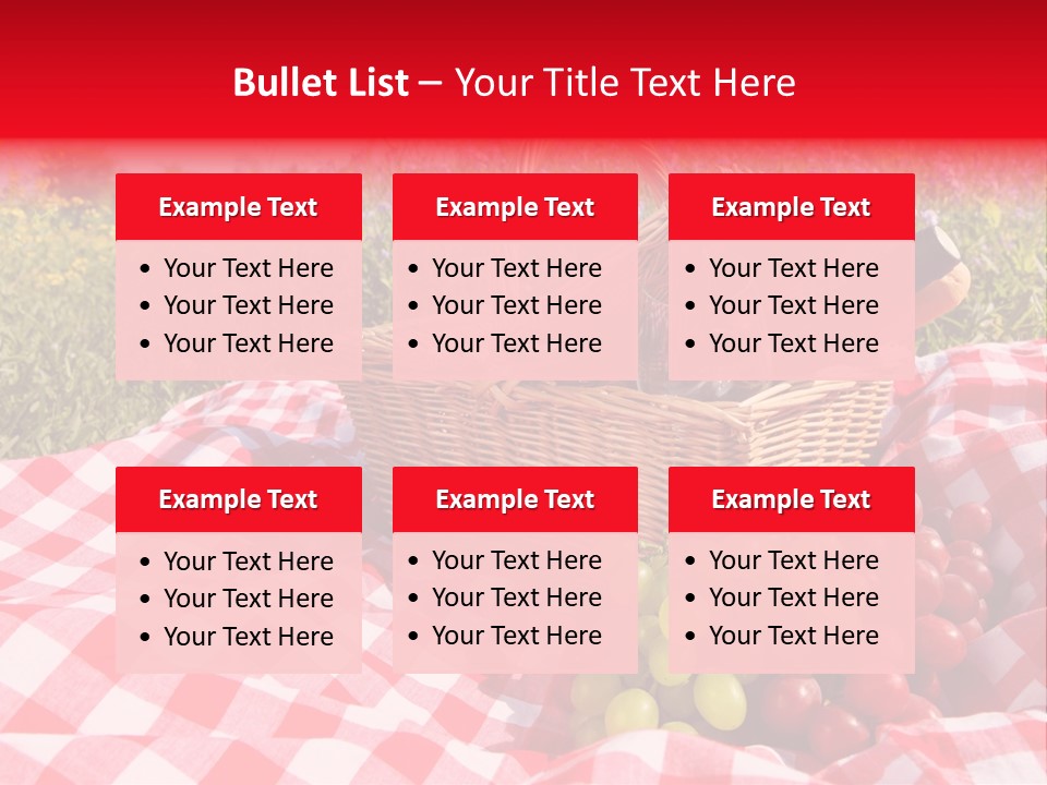 Basket Leaf Vine PowerPoint Template