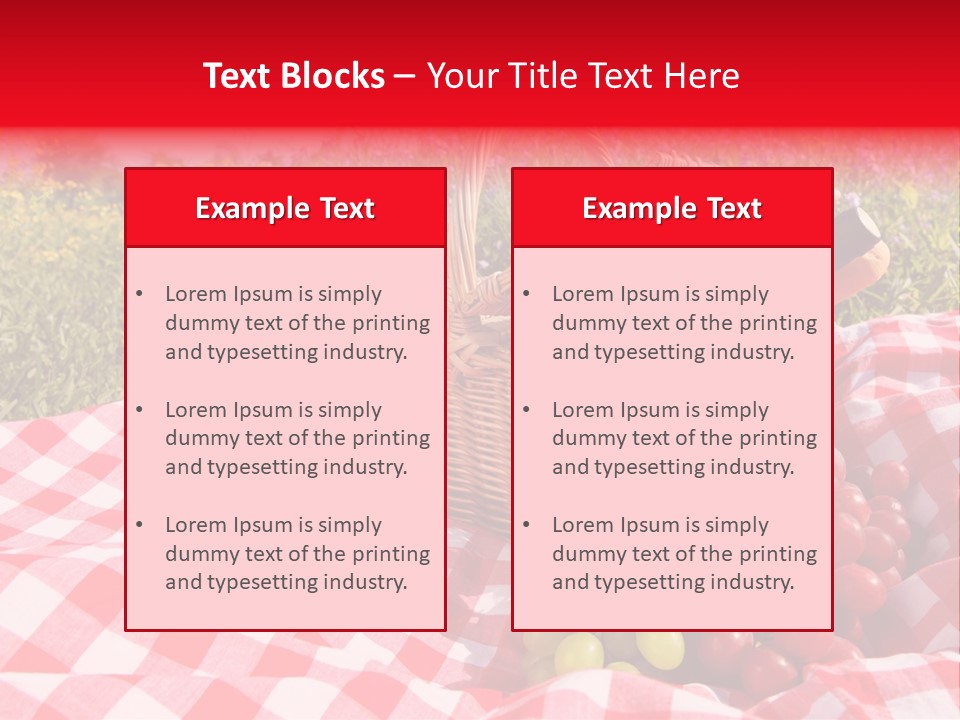Basket Leaf Vine PowerPoint Template