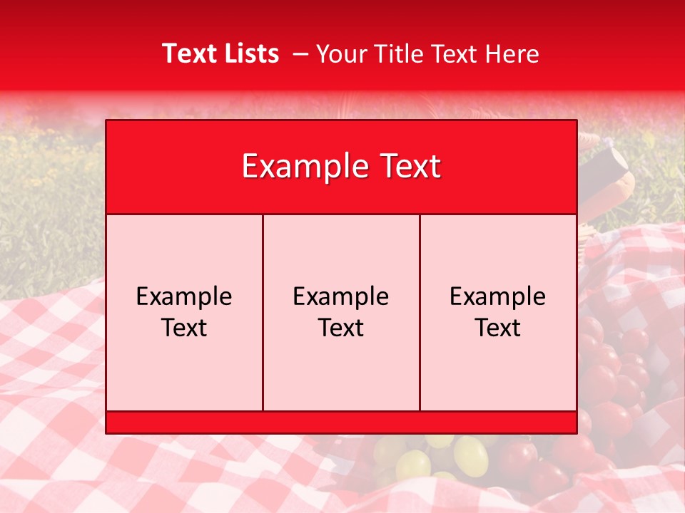 Basket Leaf Vine PowerPoint Template