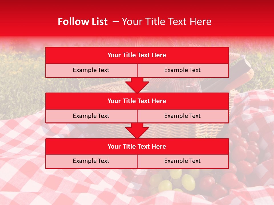 Basket Leaf Vine PowerPoint Template