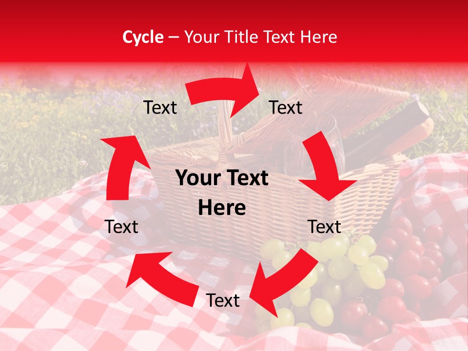 Basket Leaf Vine PowerPoint Template