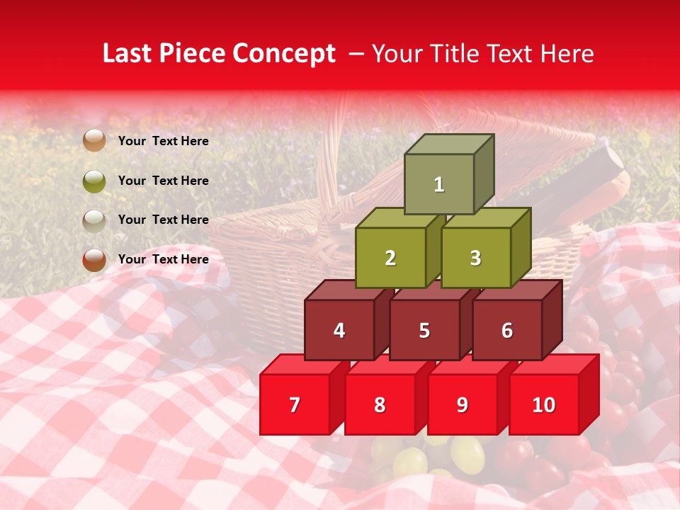 Basket Leaf Vine PowerPoint Template