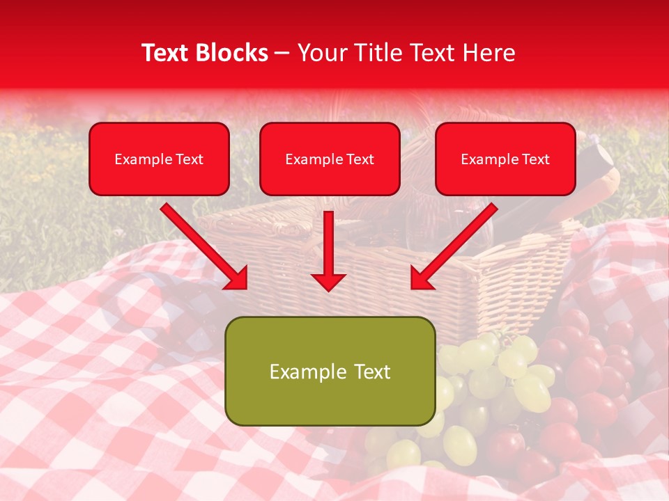 Basket Leaf Vine PowerPoint Template