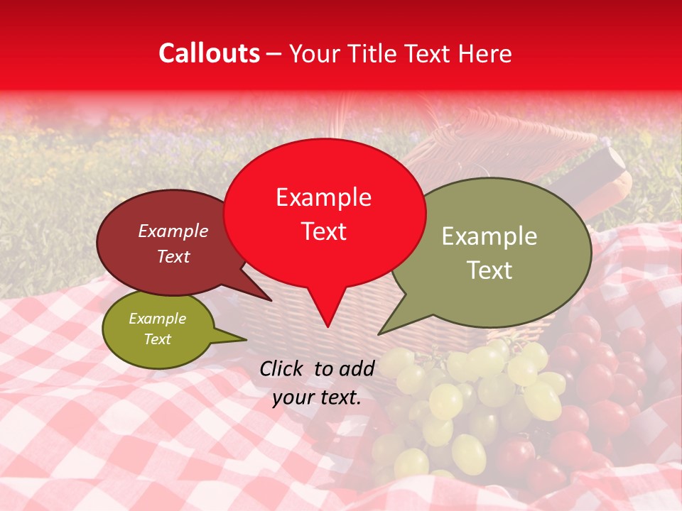 Basket Leaf Vine PowerPoint Template