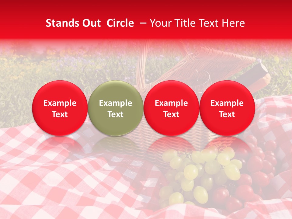 Basket Leaf Vine PowerPoint Template