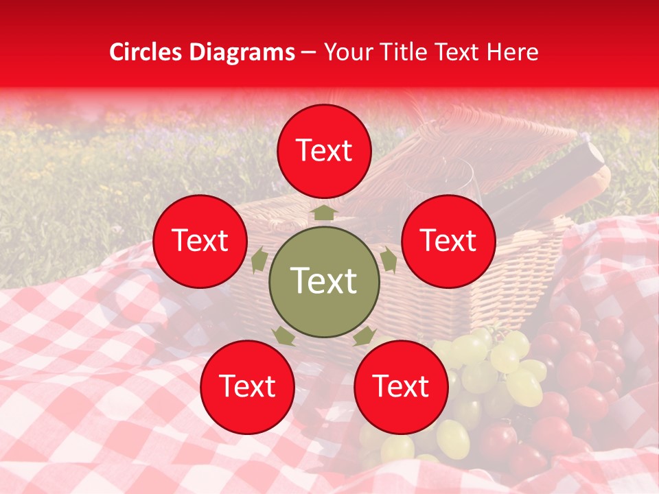 Basket Leaf Vine PowerPoint Template