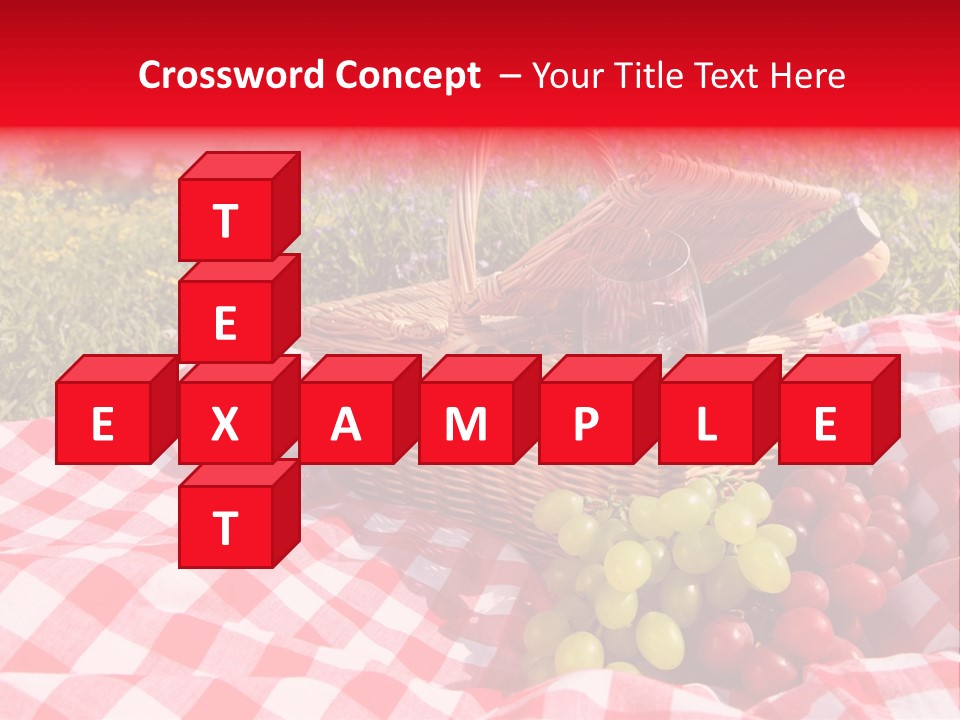 Basket Leaf Vine PowerPoint Template