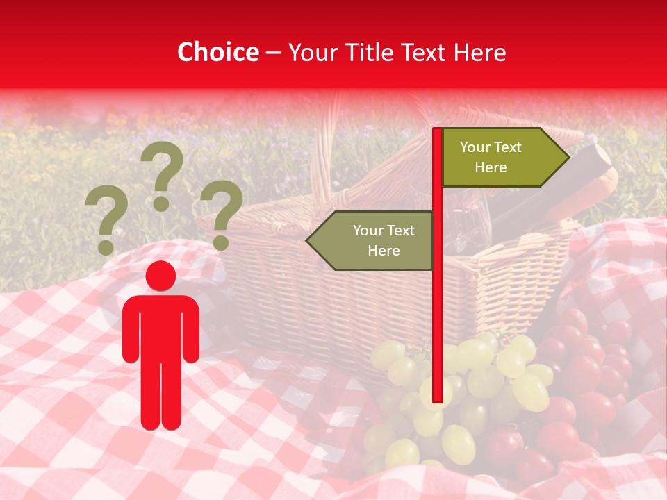 Basket Leaf Vine PowerPoint Template