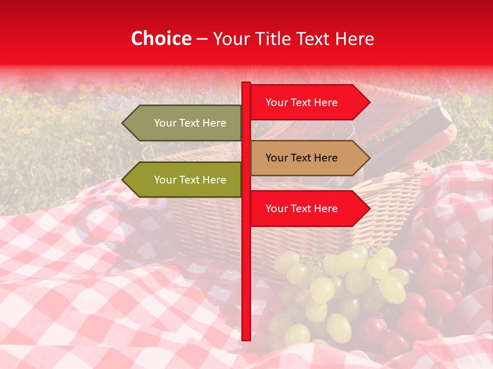 Basket Leaf Vine PowerPoint Template