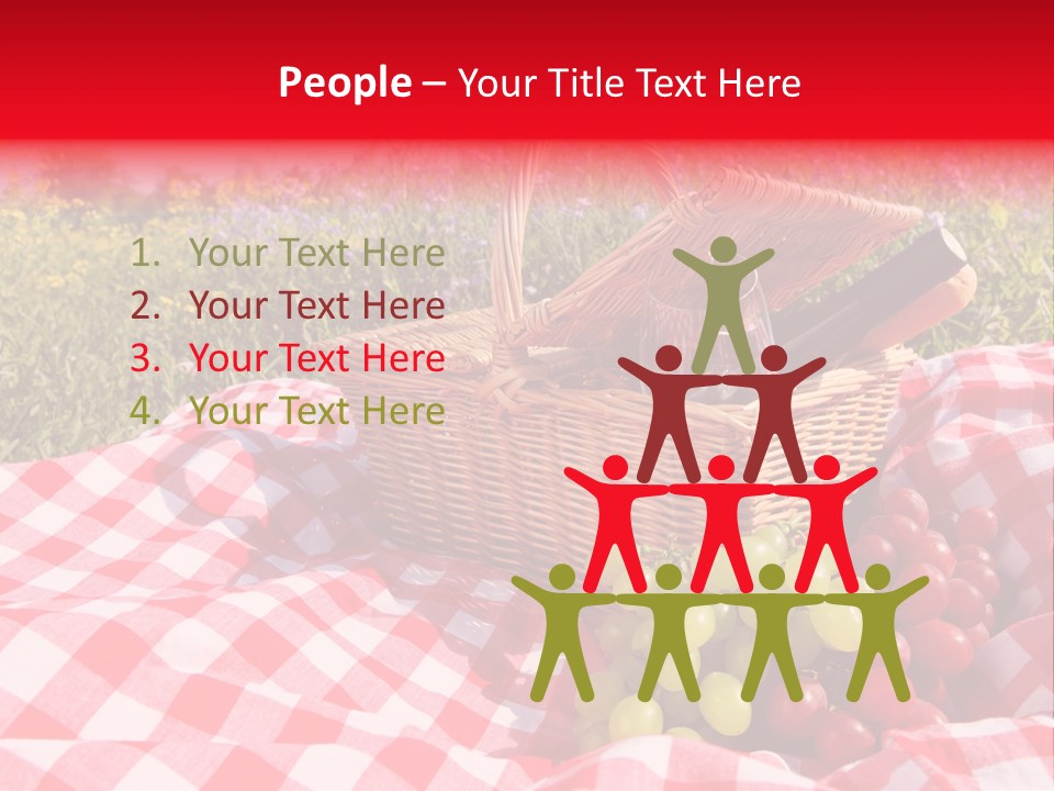 Basket Leaf Vine PowerPoint Template