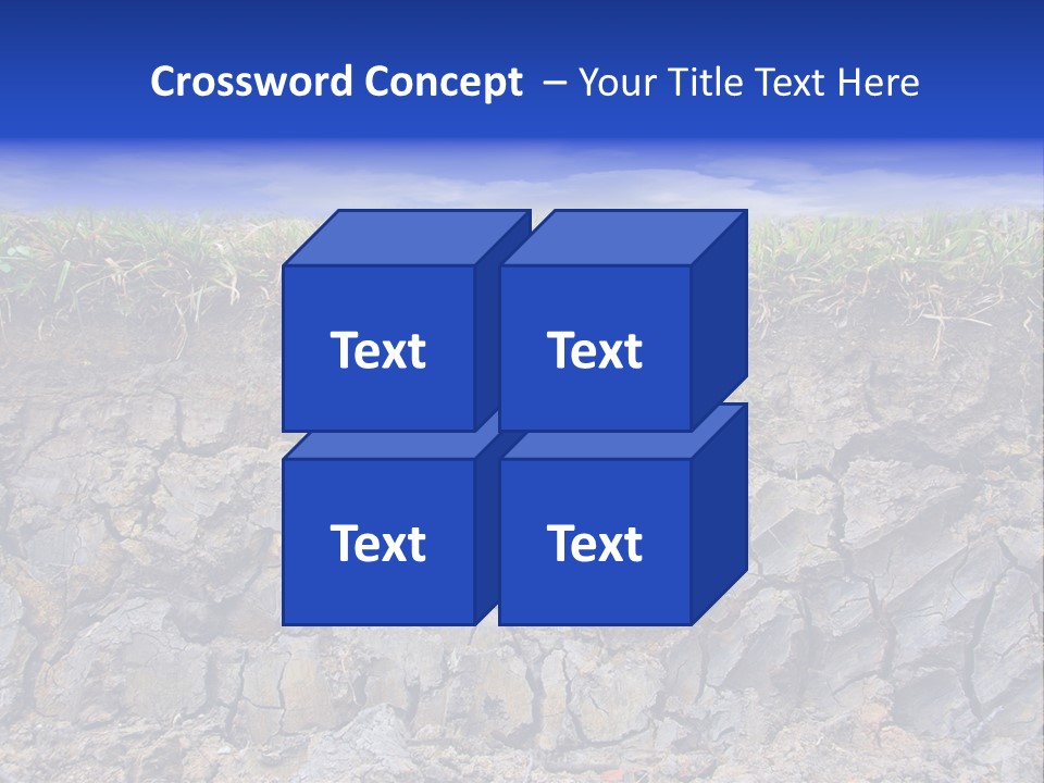 Outdoor Nature Dry PowerPoint Template