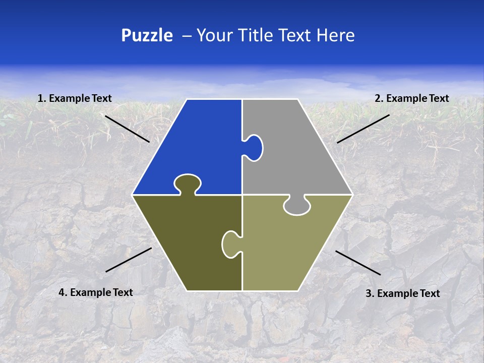 Outdoor Nature Dry PowerPoint Template