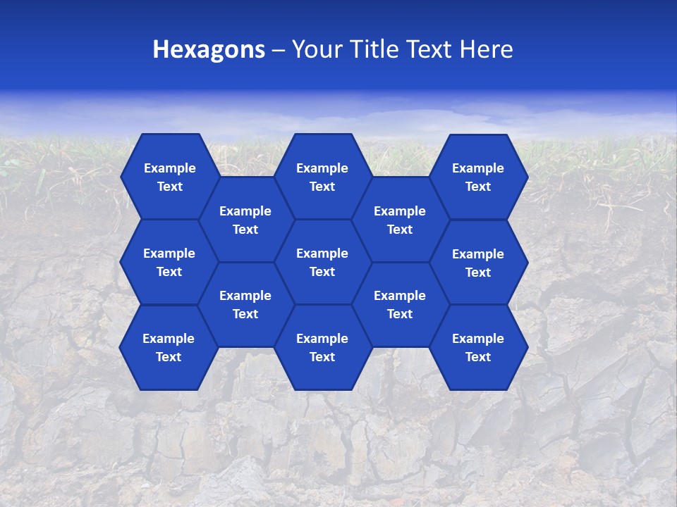 Outdoor Nature Dry PowerPoint Template