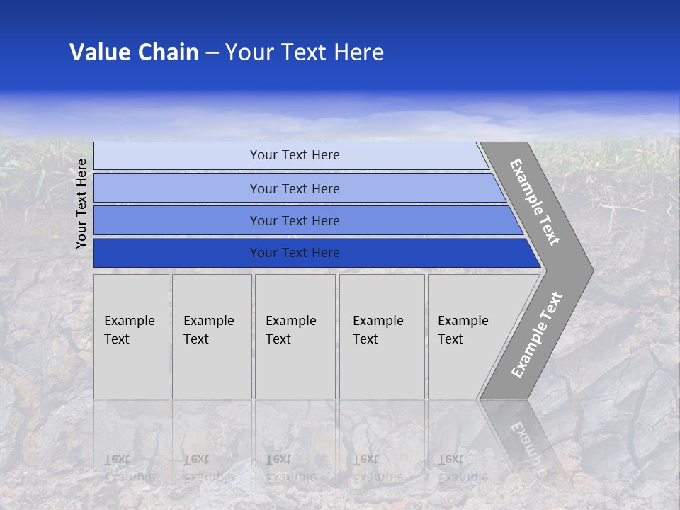 Outdoor Nature Dry PowerPoint Template