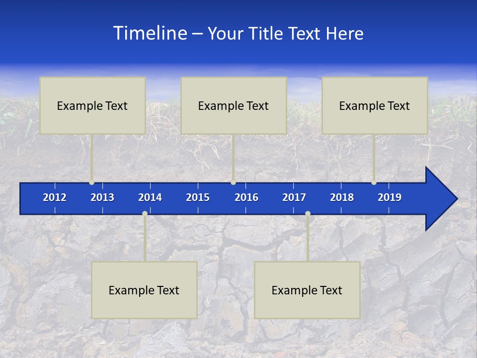 Outdoor Nature Dry PowerPoint Template