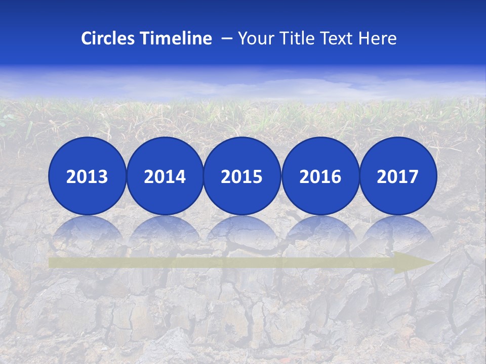 Outdoor Nature Dry PowerPoint Template