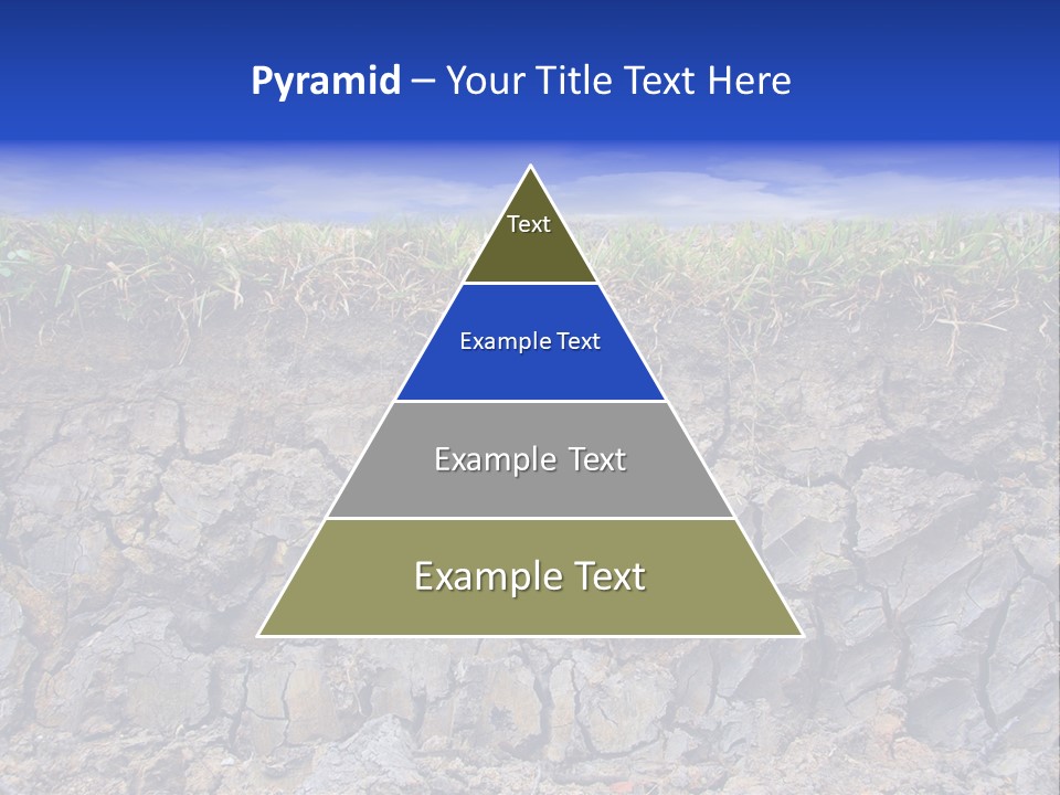 Outdoor Nature Dry PowerPoint Template