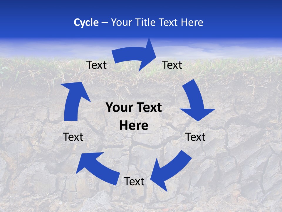 Outdoor Nature Dry PowerPoint Template