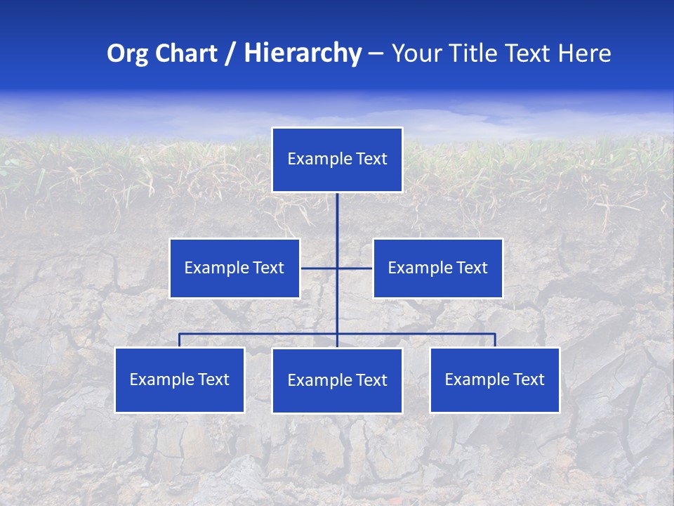 Outdoor Nature Dry PowerPoint Template