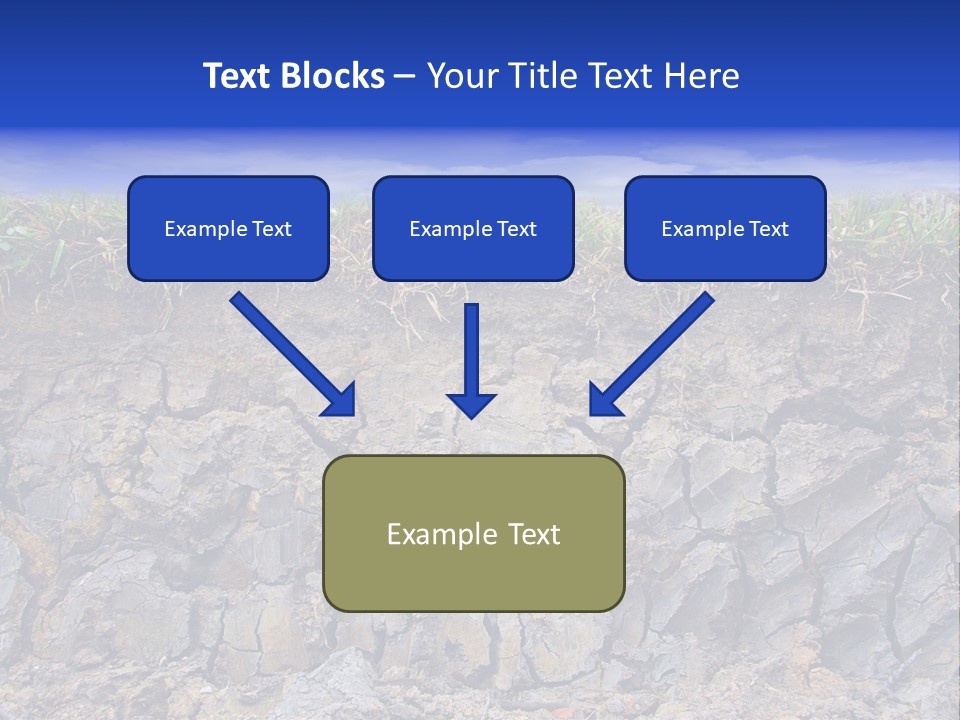 Outdoor Nature Dry PowerPoint Template