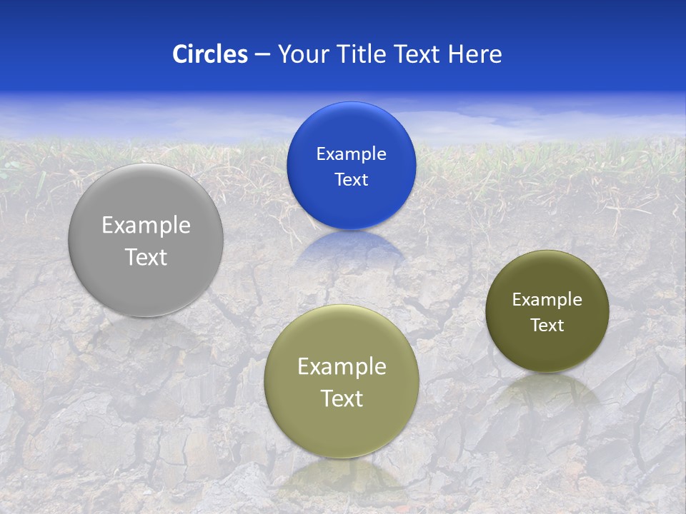 Outdoor Nature Dry PowerPoint Template