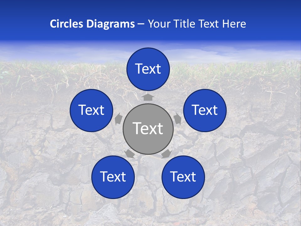 Outdoor Nature Dry PowerPoint Template