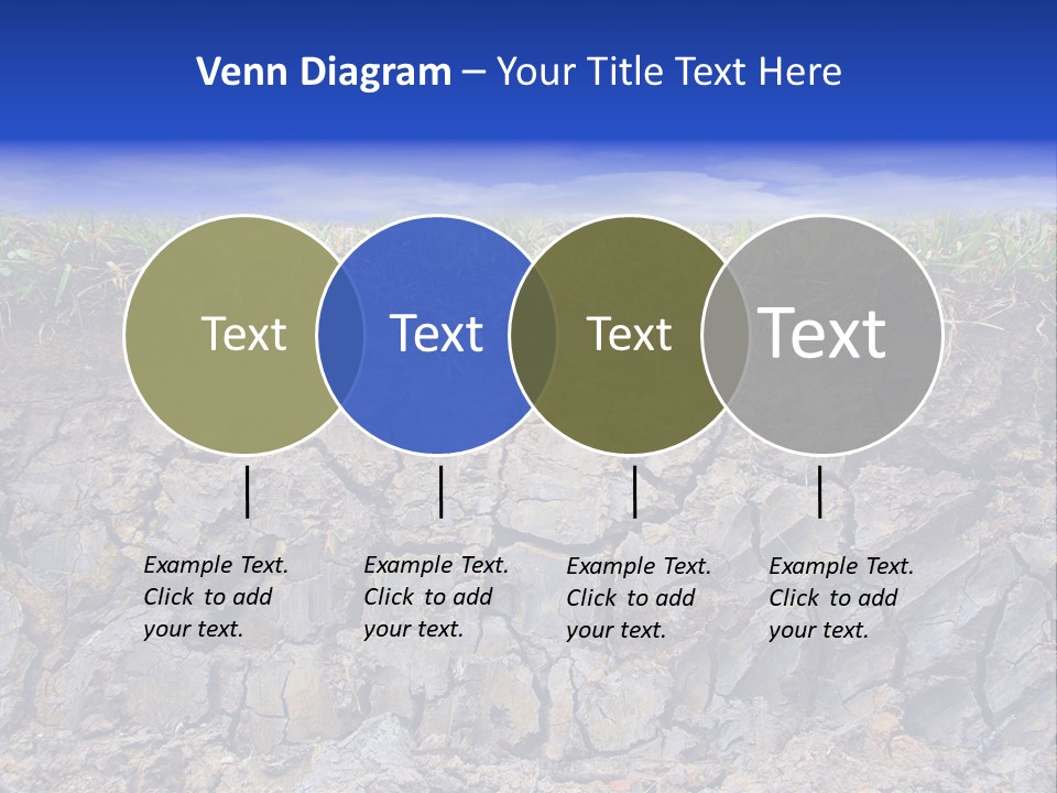 Outdoor Nature Dry PowerPoint Template