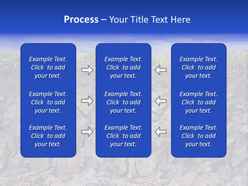 Outdoor Nature Dry PowerPoint Template